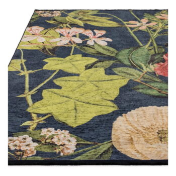 Tmavomodrý koberec 160x230 cm Passiflora – Asiatic Carpets - Image 3