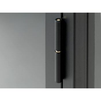 Čierny kovový TV stolík 132x52 cm Carmel - Unique Furniture – Obrázok 7