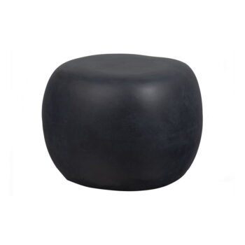 Antracitový okrúhly konferenčný stolík ø 50 cm Pebble – vtwonen - Image 4