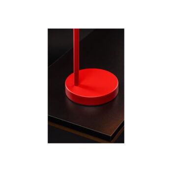 Červená stolová lampa s kovovým tienidlom (výška 35 cm) Selvia II – GTV - Image 6