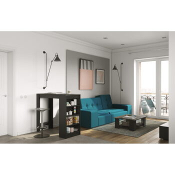 Barový stôl s doskou v dekore betónu 50x115 cm Aravis – TemaHome - Image 8