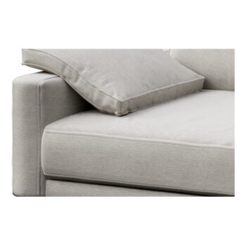 Krémová rohová pohovka MESONICA Musso, pravý roh – Obrázok 4