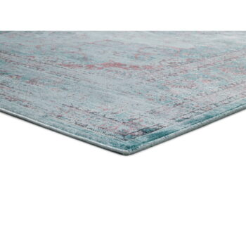 Modrý koberec z viskózy Universal Lara Aqua, 60 x 110 cm - Image 5