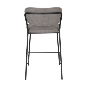 Sivé barové stoličky v súprave 2 ks 89 cm Jolien – White Label – Obrázok 11