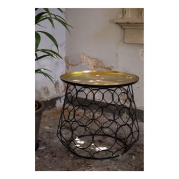 Kovový odkladací stolík Dutchbone Moulin, ⌀ 54 cm - Image 7