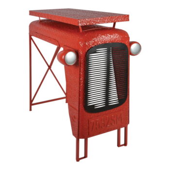 Červený barový stolík Esschert Design Traktor – Obrázok 2