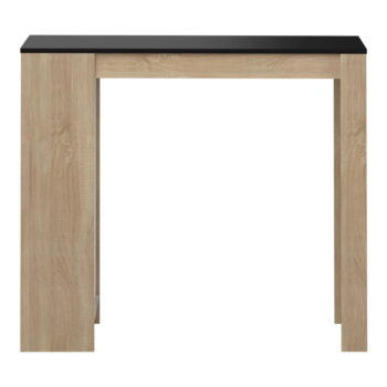 Barový stôl s čiernou doskou 50x115 cm Aravis – TemaHome - Image 2