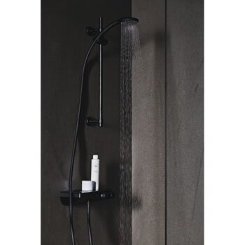Matne čierna kovová sprchová súprava Silk Black – Ideal Standard - Image 6