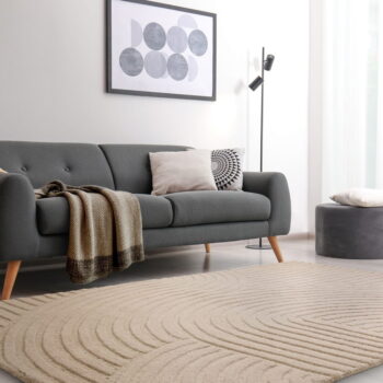 Béžový vlnený koberec 200x290 cm Hague – Asiatic Carpets – Obrázok 2