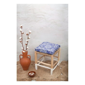 Vankúš na sedenie Linen Square Hippy, šírka 37 cm - Image 3