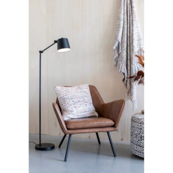 Bavlnený pléd White Label Liv Plum, 130 x 170 cm - Image 9
