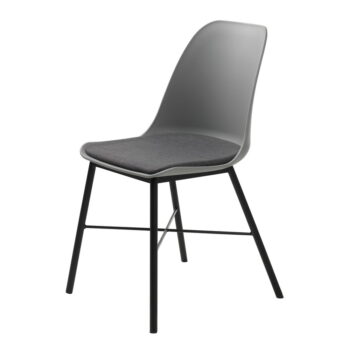 Sivá jedálenská stolička Unique Furniture Whistler – Obrázok 4