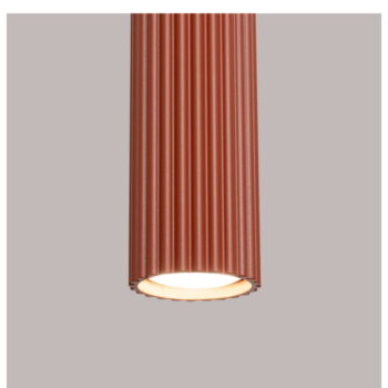 Závesné svietidlo v tehlovej farbe Gleam – Nice Lamps - Image 9