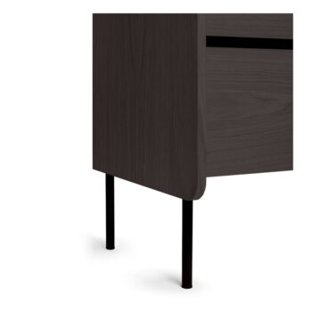 Čierna vysoká komoda v dekore duba 80x82 cm Wrap – Bonami Selection - Image 7