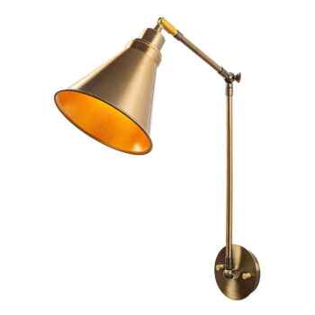 Nástenné svietidlo v bronzovej farbe Berceste – Opviq lights - Image 2