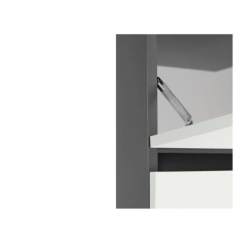 Bielo–antracitová skrinka pod umývadlo 80x55 cm Wisla – Støraa - Image 7