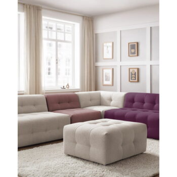 Rohová pohovka (pravý roh) Kleber - Bobochic Paris – Obrázok 6