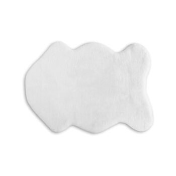 Biela syntetická kožušina 60x100 cm Pelush White – Mila Home