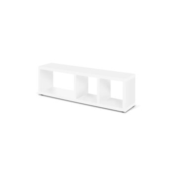 Biely TV stolík 150x45 cm Berlin – TemaHome – Obrázok 3