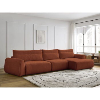 Oranžová rohová pohovka Aden – Bobochic Paris - Image 3