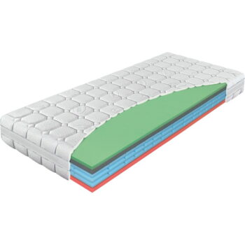 Tvrdý/stredne tvrdý penový obojstranný matrac 80x200 cm Airspring Polargel – Materasso - Image 2