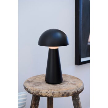 Čierna vonkajšia stolová lampa na USB Sam - Sirius - Image 4