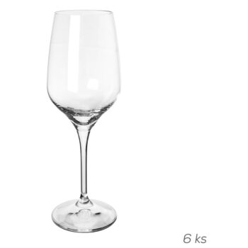 Poháre na víno v súprave 6 ks 350 ml Rebecca – Orion - Image 2