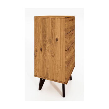 Vysoká komoda z dubového dreva 45x100 cm Golo - The Beds - Image 3