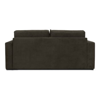 Hnedá menčestrová rozkladacia pohovka 197 cm Elbeko - Scandic – Obrázok 3