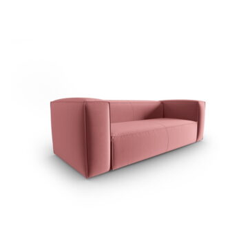 Ružová zamatová pohovka 200 cm Mackay – Cosmopolitan Design – Obrázok 2