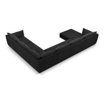 Tmavosivá rohová pohovka (pravý roh) Vanda - Mazzini Sofas - Image 3