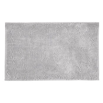 Svetlosivá textilná kúpeľňová predložka 50x80 cm Chenille - Allstar - Image 2