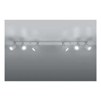 Biele stropné svietidlo Nice Lamps Etna 6L - Image 4