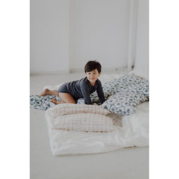 Modrá súprava do postieľky Denim Lions – Malomi Kids - Image 11