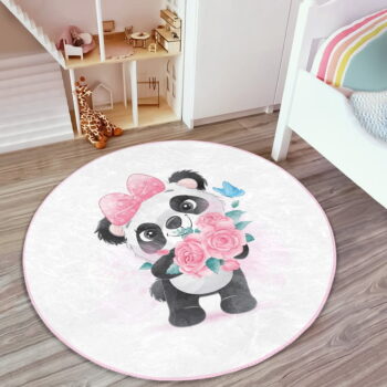 Biely detský koberec ø 100 cm Comfort – Mila Home - Image 7