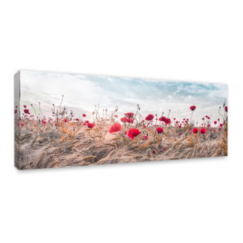 Obraz na plátne Styler Poppies, 60 x 150 cm – Obrázok 3