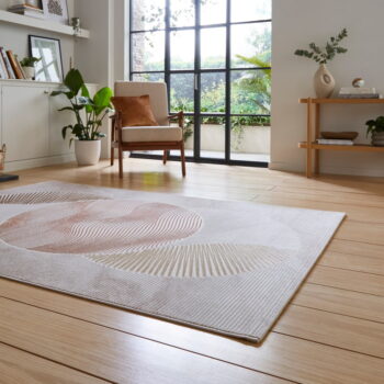 Ružovo-krémový koberec 120x170 cm Creation – Think Rugs - Image 5