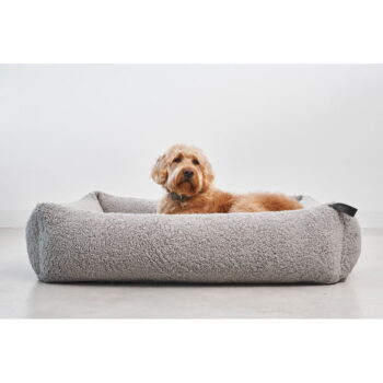 Sivý pelech pre psa z materiálu buklé 71x91 cm Senso Pebble M – MiaCara - Image 9