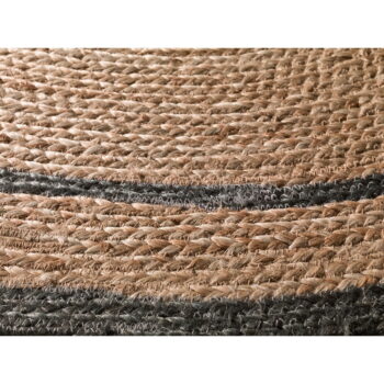 Sivo-prírodnej farbe okrúhly koberec ø 120 cm Mahon – Universal - Image 3