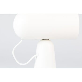Biela stolová lampa White Label Vesper - Image 6