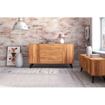 Vysoká komoda z bukového dreva 182x100 cm Golo - The Beds - Image 4