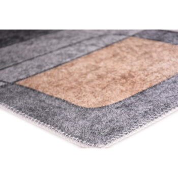 Sivý umývateľný koberec 50x80 cm – Vitaus – Obrázok 3