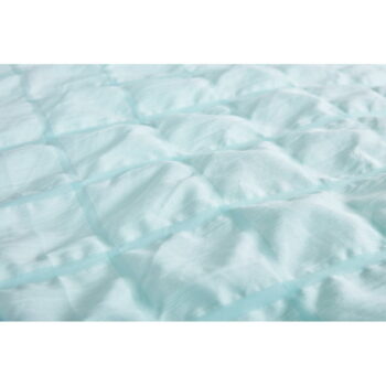 Krepové obliečky na jednolôžko v mentolovej farbe 140x200 cm Naomi – My House – Obrázok 2