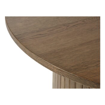 Hnedý okrúhly konferenčný stolík v dekore duba ø 90 cm Nola – Unique Furniture - Image 3