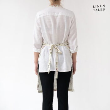 Ľanová zástera s vianočným motívom – Linen Tales – Obrázok 3