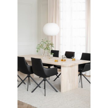 Jedálenský stôl z dubového dreva 240x95 cm Emmett - Rowico - Image 11