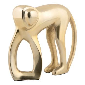 Kovová soška (výška 15 cm) Monkey – PT LIVING - Image 3
