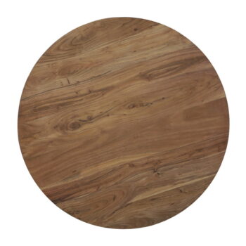Okrúhly jedálenský stôl s doskou z akácie v prírodnej farbe ø 140 cm Biboca – Light & Living - Image 3