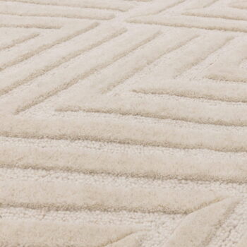 Krémovobiely vlnený koberec 120x170 cm Hague – Asiatic Carpets - Image 4
