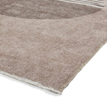 Béžový prateľný behúň s prímesou bavlny 60x170 cm Whisper – Think Rugs – Obrázok 6
